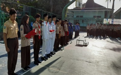 Apel Memperingati Hari Sumpah Pemuda.