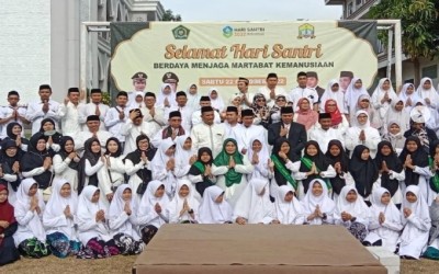 Apel Hari Santri Tingkat Kota Serang 2022