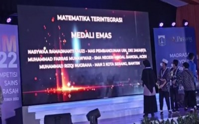 MAN 2 Kota Serang Raih Medali Emas di Ajang KSM Tingkat Nasional Tahun 2022